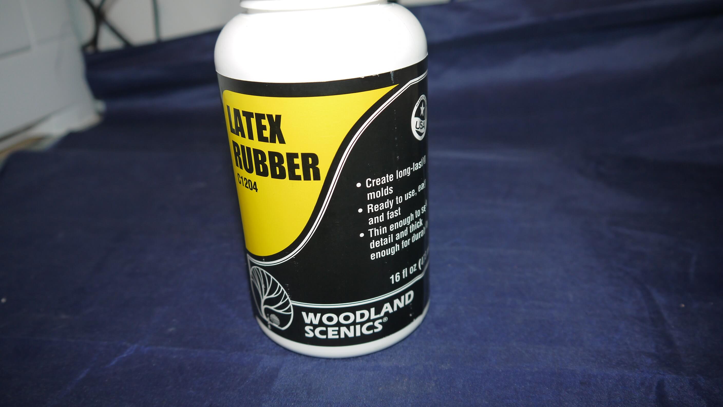 Woodline Scenics C 1204 Latex Rubber 473 ml nyt