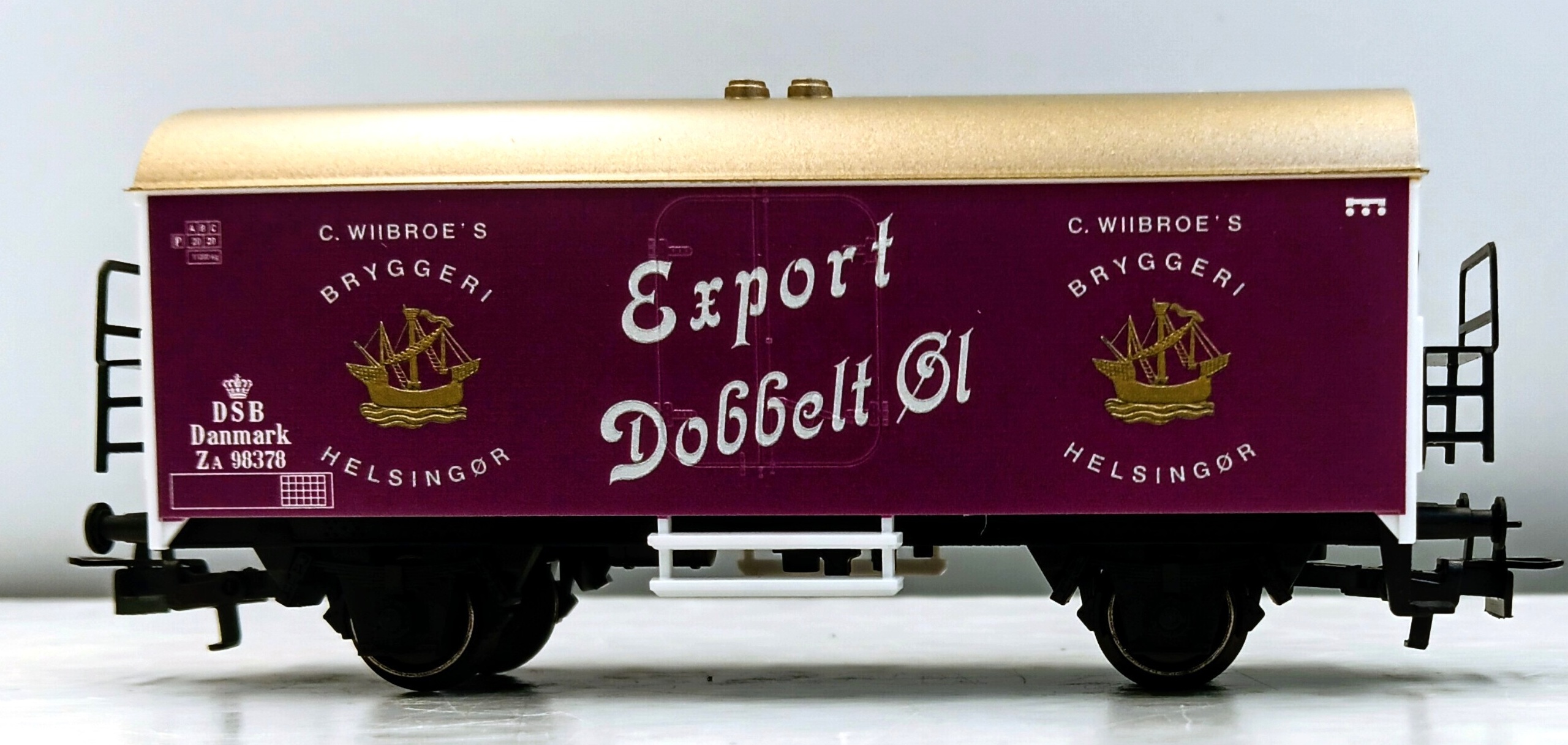 NYHED Marklin 4415.802 Wiibroe Export Dobbelt Øl - ReklameVogn